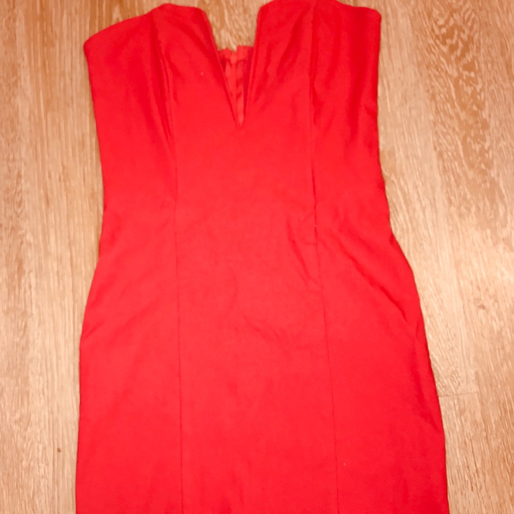 Red Windsor dress